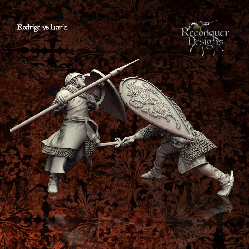 15mm Duel: Rodrigo Diaz vs Hariz