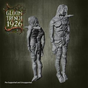 28mm Torture Victim Man on Spike 2 - Gloom Trench 1926