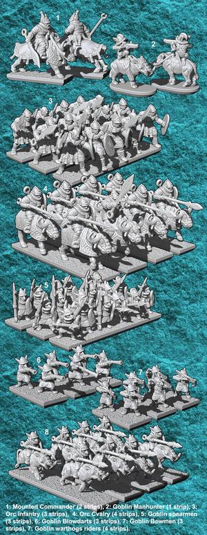 10mm Orcs & Goblins - Army Bundle
