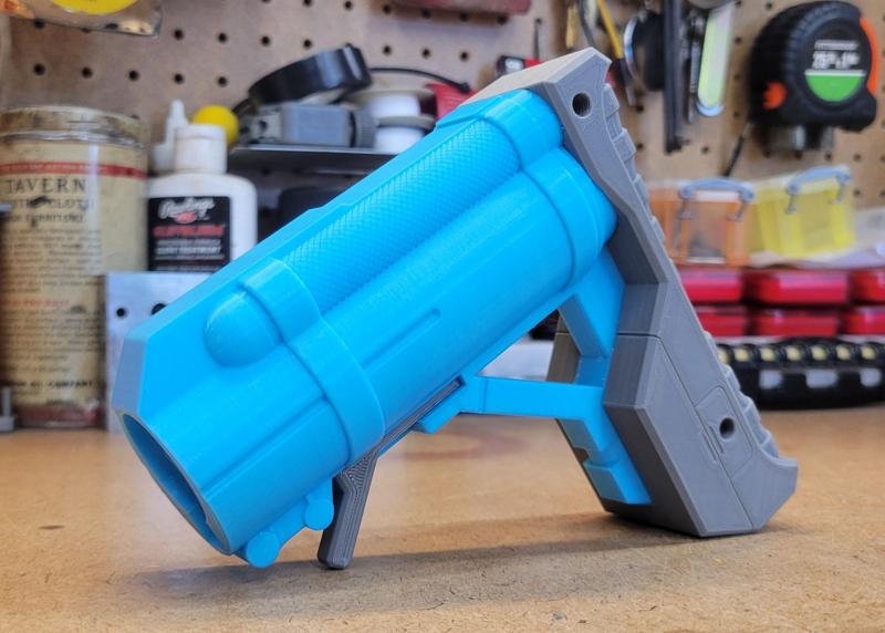 Super Soaker Shot Blast Inspired Buffer Tube Stock