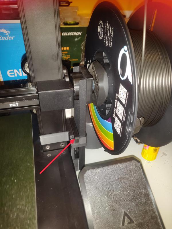 Side Spool Holder Accessory (Ender 3 V3 KE y SE)