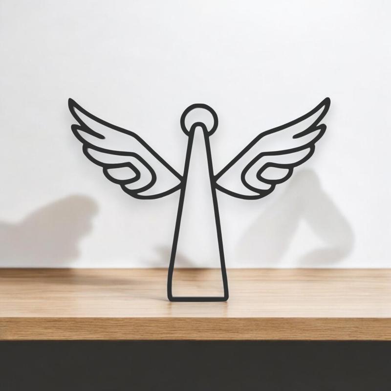 Angel Line Art - Desktop Line Art