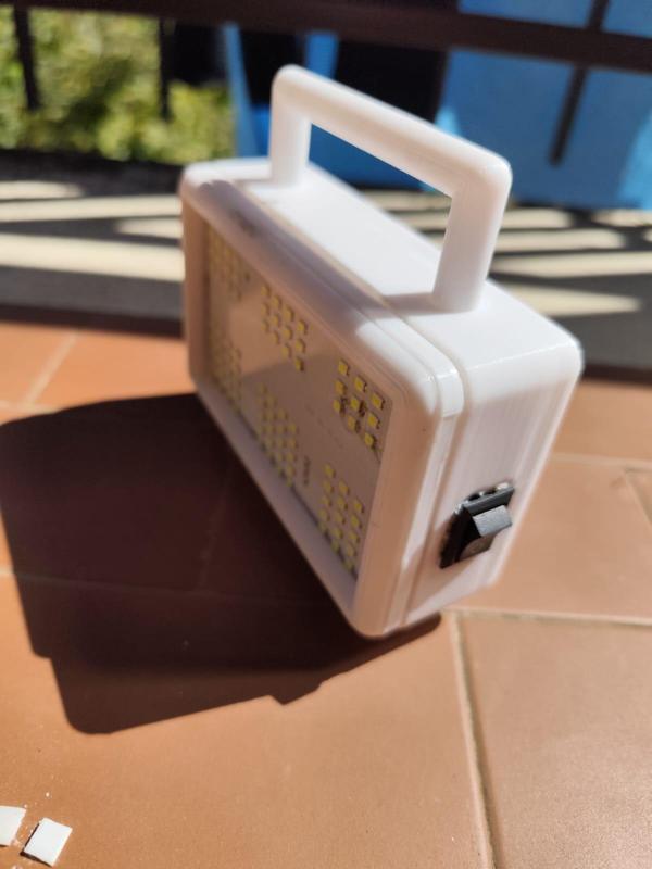 Rechargeable and eco friendly solar light for emergency