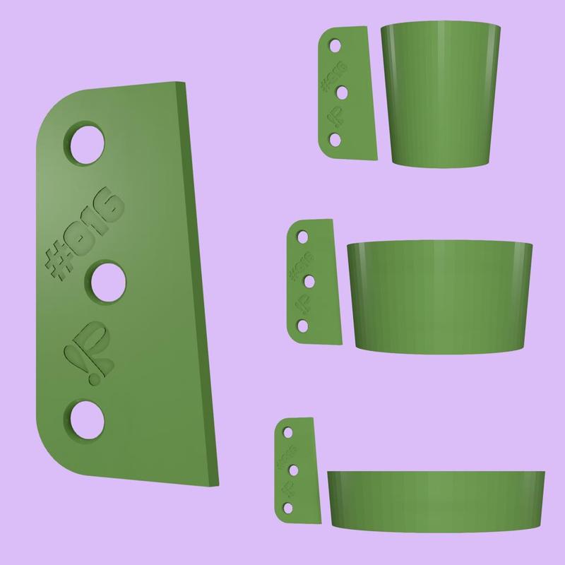 Pottery rib tool #016