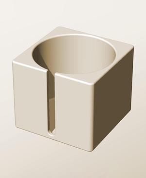 CS96-90-S Stacking slotted component box bin for makers