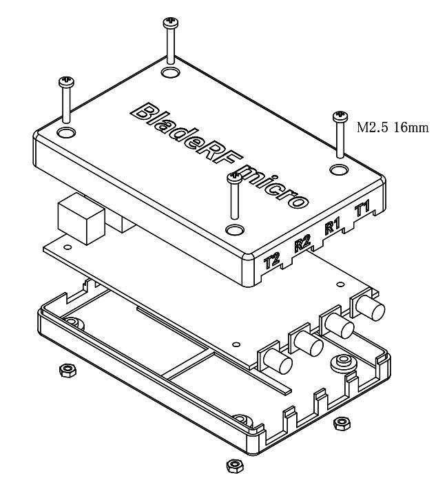 Case for BladeRF 2.0 micro