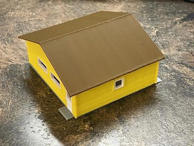 HO Scale 2 Car Oversized Garage