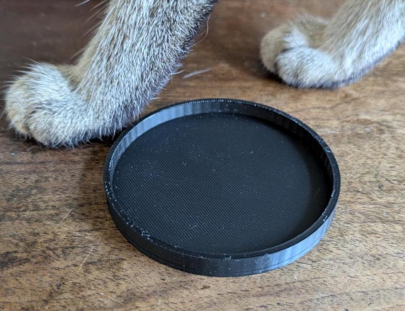 Lid for cat or dog food cans / Deckel für Futterdosen 7,9cm diameter / Durchmesser
