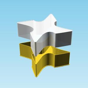 Shuriken 0077, nestable box (v2)