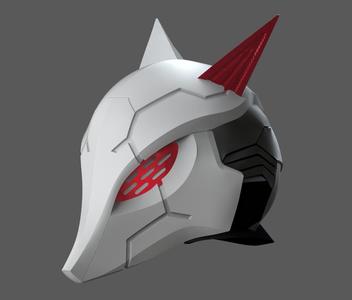 God Complex fox mask helmet