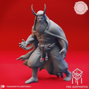 Cloaked Oni - Tabletop Miniature (Pre-Supported)