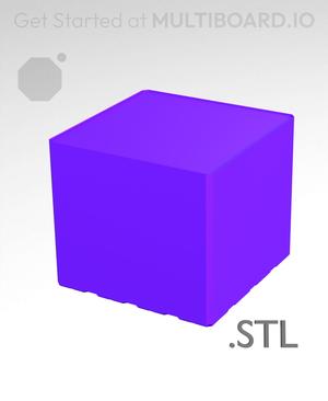 4x4x3·5 - Multibin Insert - STL Remixing File