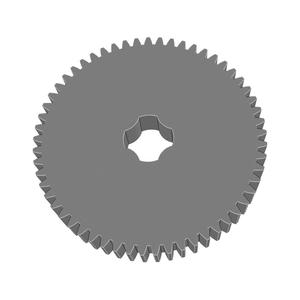 Gear Wheel PLN TTH57 BU00.75 SFT-SHD - SPN-GWH-0207