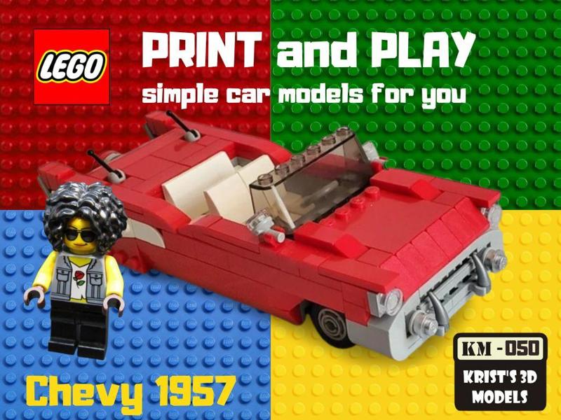 LEGO Chevy 1957 convertible