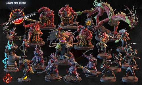 August '23 Release Bundle:  Demons of the Rising Sun 