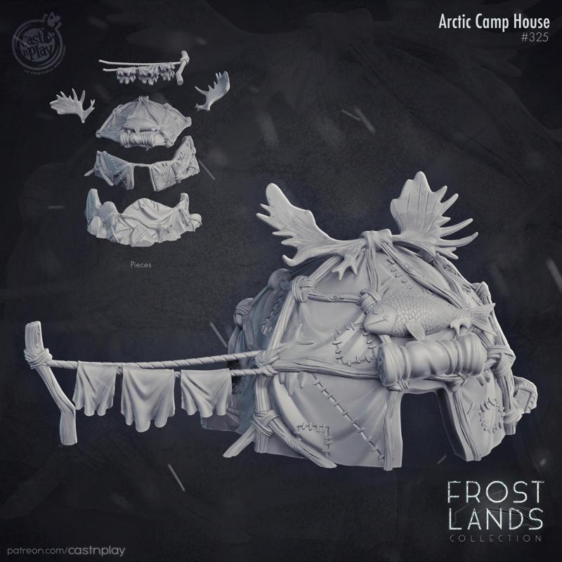 Arctic Camp House (Pre-Supported)