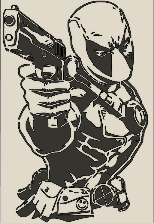 Wallart - Deadpool