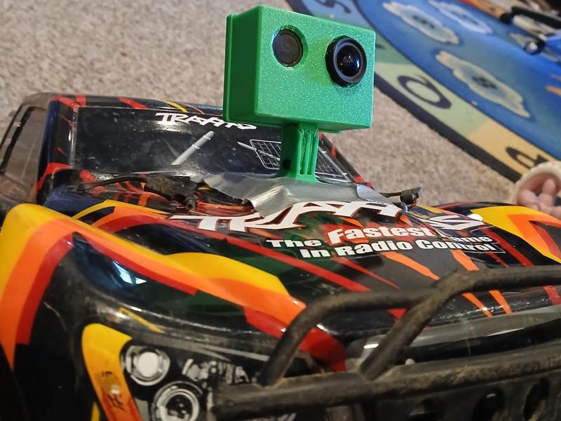 Akaso EK7000 RC car GoPro Case & Mount