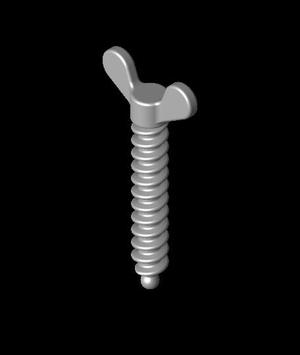 G-Clamp_-_Wingnut_Thread_Bar.stl