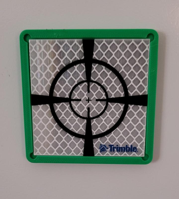 60 x 60 trimble reflective target holder