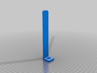 Magnetic Beam Height Ruler