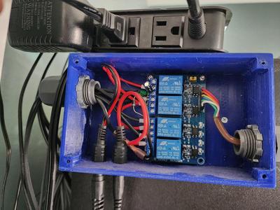 Misting System - Raspberry Pi Zero W Relay Box
