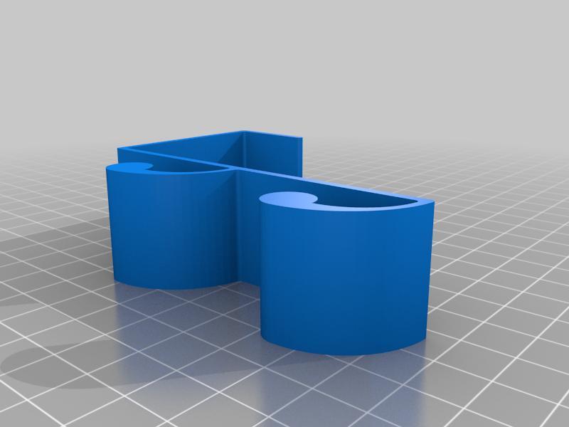 Double hat door hook