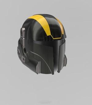 Helldiver Mandalorian Helmet Mashup