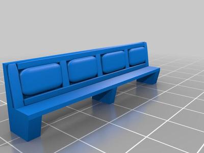 OO Station Bench seats