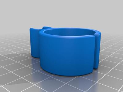 Hose clip for SKS floor pump
