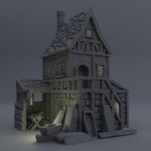 Coffin Maker - Tabletop Terrain - 28 MM