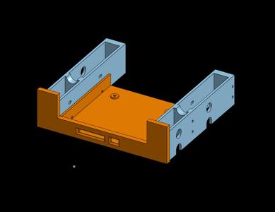 ZuluSCSI 3.5" to 5.25" Drive Bay