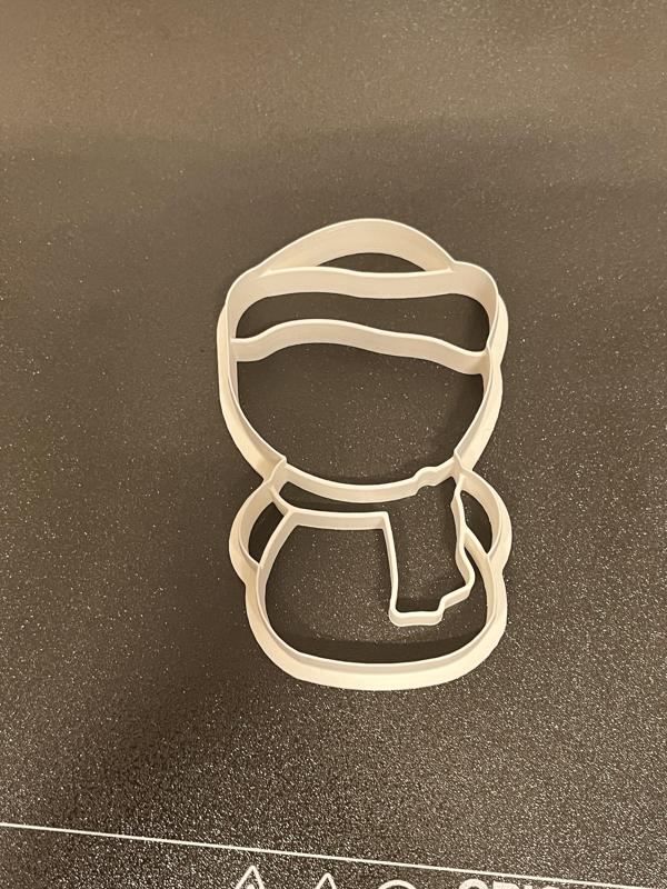 cookie cutter - snowman