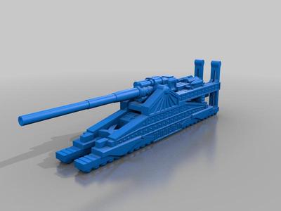 Schwerer Gustav 800mm Railway Gun