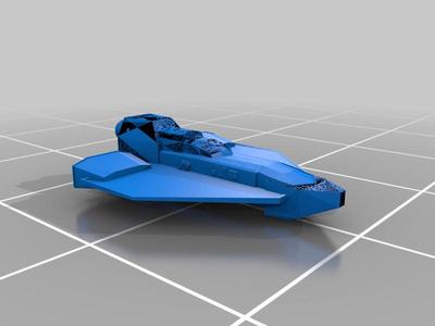 Basic Low Poly Jet