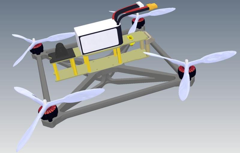 7 inch FPV Drone made for Bambu Lab X1 Carbon