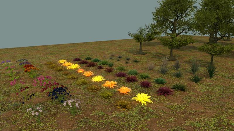 80 DETAILS OF FLOWERS GRASS AND TREES