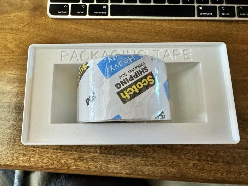 Packing Tape Holder - Gridfinity No Magnets