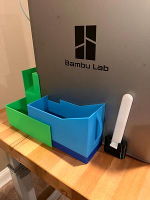 UPDATED Bambu Pull Tray Purge Bucket