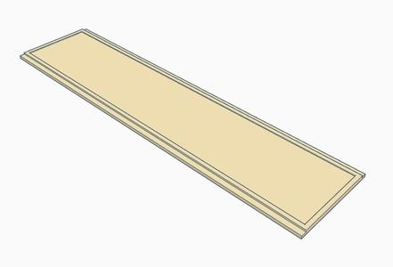 Office door or wall name plate