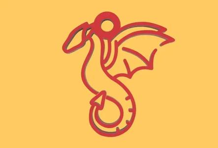 Dragon Key Chain