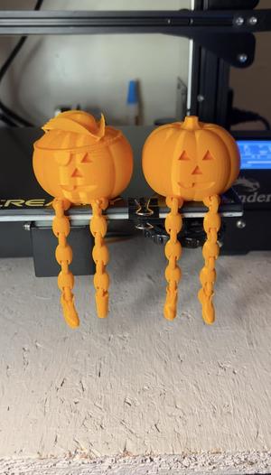 Pumkin with legs