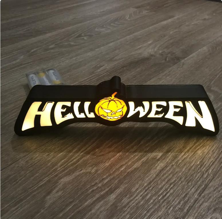 Helloween Bandlichtkastem