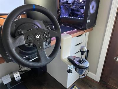Sim Shifter Desk Mount with 7.5 inch drop