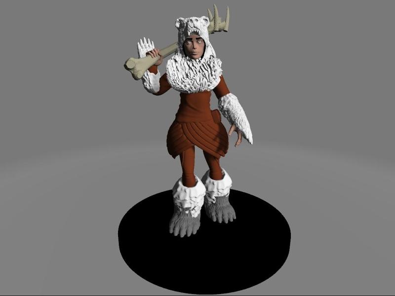 Kirima, the Beast Hunter from Karak (SKE)