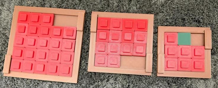Survivor Removable Slide Puzzle 3-5