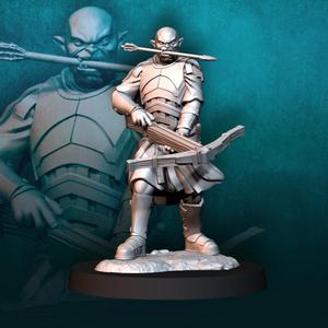Blood-Handed Captain with Crossbow | Blood-Handed Orcs | Fantasy