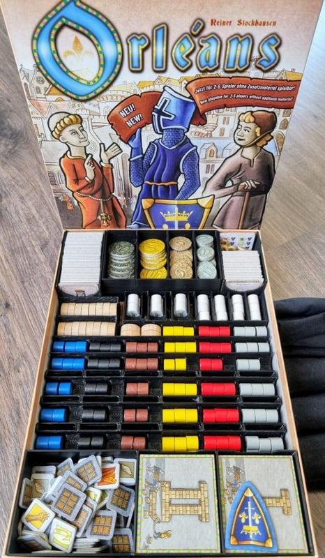 Orleans (incl. Trade & Intrigue) - Organizer
