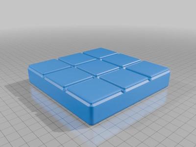 gridfinity 3x3 blank