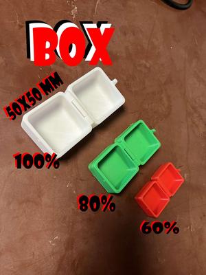 Krabička 50x50 se zaviranim